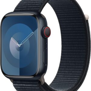 Apple - Loop für Smartwatch - 45 mm - Größe XL - Midnight (MT5D3ZM/A)