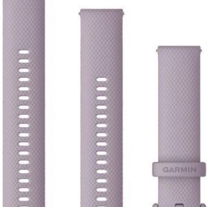 Garmin - Armband für Smartwatch - 125 - 218 mm - Orchid - für Forerunner 245, Venu Sq, Sq Music Edition, vívoactive 3, vívomove 3, Luxe, Style (010-13021-02)