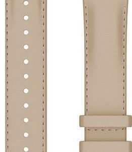 Garmin Quick Release Band - Uhrarmband für Smartwatch - 125 - 190 mm - italienisches Leder, sandfarben, PVD-Teile in 18K Rotgold - für Approach S40, Forerunner 245, 55, 645, Venu, vívoactive 3, vívomove 3, HR, Luxe, Style